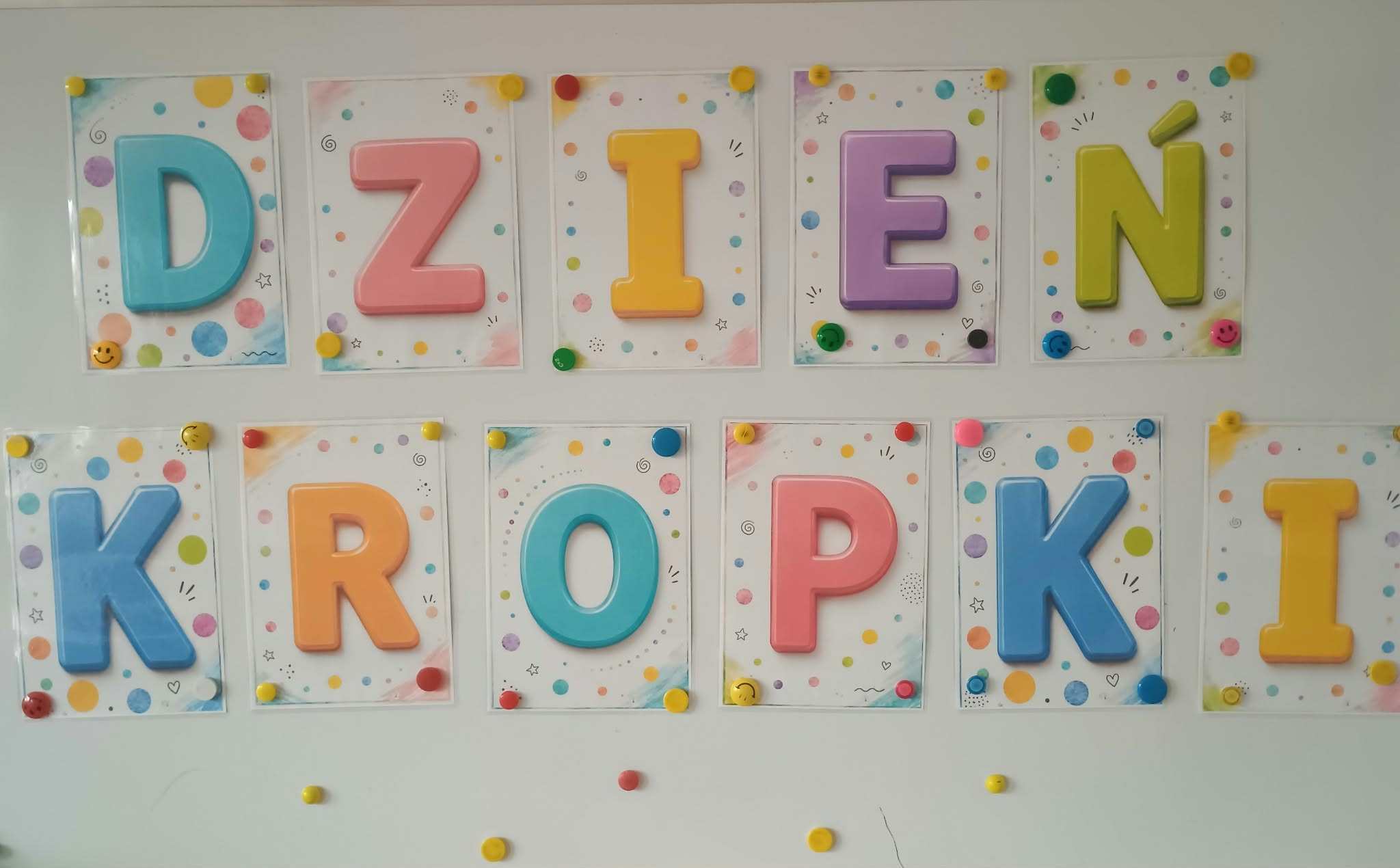 Dzień Kropki w naszym przedszkolu!